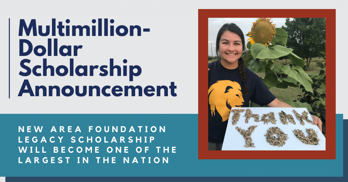 Multimillion-Dollar Scholarship Announcement